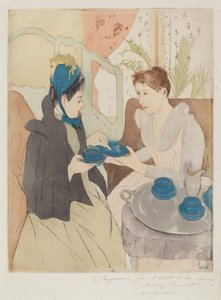 Iltapäiväteekutsut tekijältä Mary Cassatt