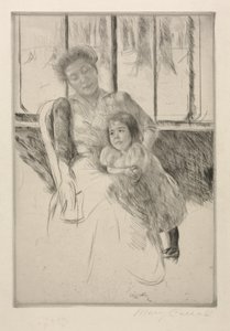 Konservatoriossa n. 1901. tekijältä Mary Cassatt