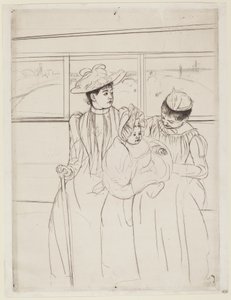 Omnibussissa tekijältä Mary Cassatt