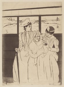 Omnibussissa tekijältä Mary Cassatt