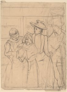 Omnibussissa tekijältä Mary Cassatt