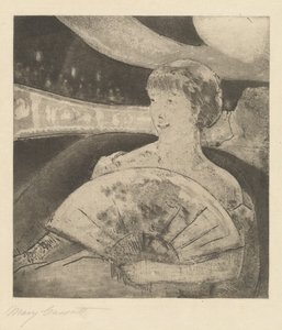 Opera Boxissa (nro 3) tekijältä Mary Cassatt