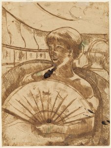 Opera Boxissa [versio] tekijältä Mary Cassatt