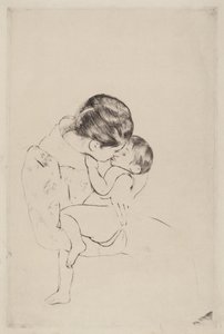 Äidin suudelma tekijältä Mary Cassatt