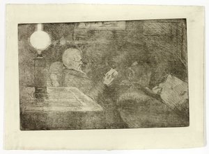 Mr. ja rouva Cassatt Reading tekijältä Mary Cassatt