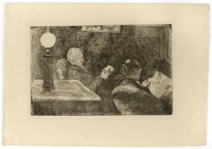 Mr. ja rouva Cassatt Reading tekijältä Mary Cassatt