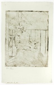 Parvekkeella tekijältä Mary Cassatt