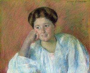 Louisine Elderin muotokuva tekijältä Mary Cassatt