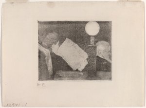 Sanomalehden lukeminen, nro 2 tekijältä Mary Cassatt