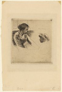 Susan ja lapsi vastakkain tekijältä Mary Cassatt