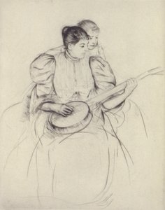 Banjon oppitunti tekijältä Mary Cassatt