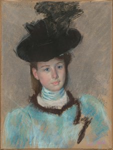 Musta hattu tekijältä Mary Cassatt