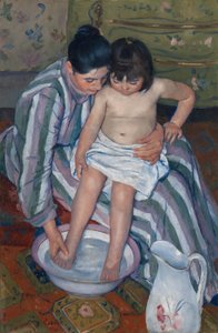 Lasten kylpy, 1893.