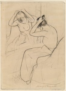 Coiffure tekijältä Mary Cassatt
