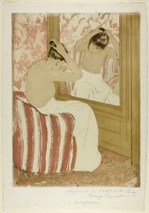 Coiffure tekijältä Mary Cassatt