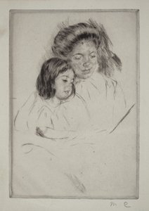 Kuvakirja (nro 1) tekijältä Mary Cassatt