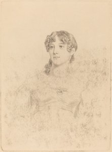 Lady Maria Hooker Neiti Turnerin ollessa seitsemäntoista, 1814. tekijältä Mary Dawson Turner