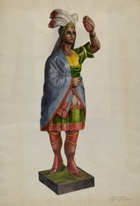 Sikarikauppa Pocahontas, c. 1939.