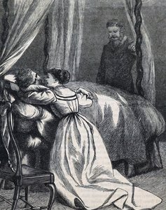 Tytär isänsä kuolinvuoteella tekijältä Mary Ellen Edwards