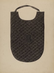 Tikattu rintasuoja, c. 1940.