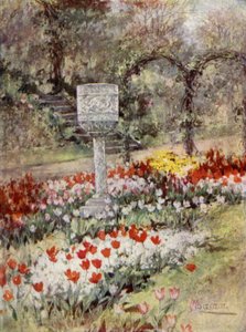 Scottish Gardens: South Bantaskine (väri litho)