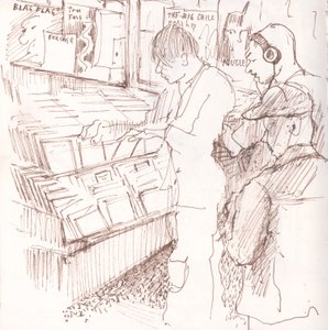 Rough Trade, 2006 (kynä ja muste) tekijältä Mary Kuper