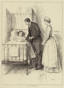 Honnor Mortenin kuvitus teokseen The Story of a Nurse, Honnor Morten. tekijältä Mary L. Gow