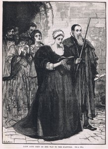 Lady Jane Grey matkalla hirtettäväksi 1554 tekijältä Mary L. Gow