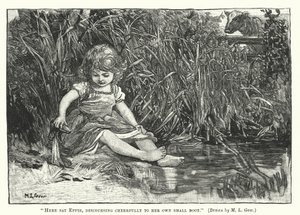 Silas Marner - Tässä istui Eppie ja keskusteli iloisesti oman pienen saappaansa kanssa tekijältä Mary L. Gow