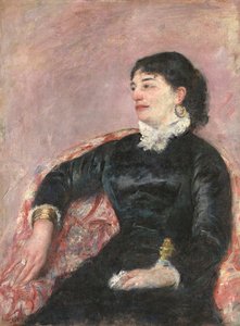 Italian naisen muotokuva tekijältä Mary Cassatt