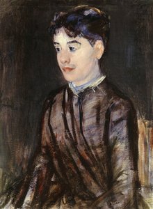 Nuori nainen mustassa, tekijältä Mary Cassatt