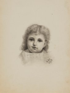 Nimetön (Lapsen pää) tekijältä Mary Vaux Walcott