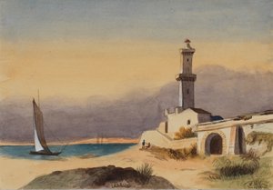 Nimetön maisema, 1876. tekijältä Mary Vaux Walcott