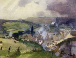 Tarbert, Loch Fyne (väri litho)