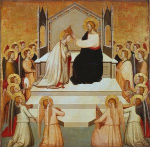 Marian kruunaus. 1335-40