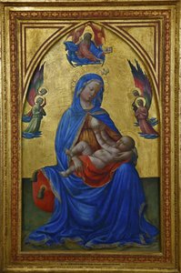 Neitsyt ja lapsi, noin 1435 tekijältä Tommaso Masolino da Panicale