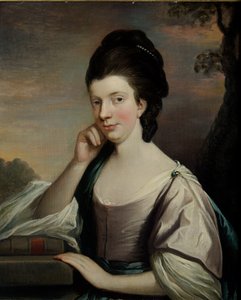Naisen muotokuva, jonka uskotaan olevan rouva Elizabeth Hartley (1751-1824)