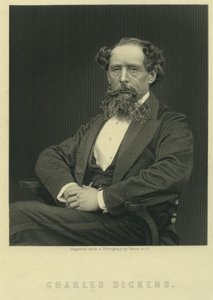 Charles Dickens, muotokuva valokuvan perään, Herbert Watkins (s.1828)