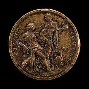 Valppauden ja uskollisuuden allegoria [käänteinen], 1680. tekijältä Massimiliano Soldani