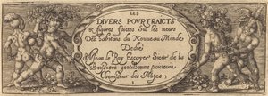 Les divers pourtraicts et figures I (Title Page)