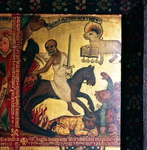 Apokalypsin neljäs ratsastaja, Rooman keisari Domitianus, 1300-1400