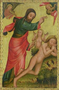 The Creation of Eve, isang panel mula sa Grabower Altar, ang High Altar of St. Petri sa Hamburg (tingnan din ang 153621)finn