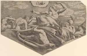 Jupiter ja Callisto, 1540-56.