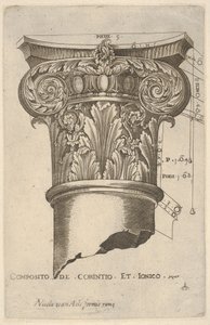 Yhdistelmäpääoma mitoineen, n. 1537.