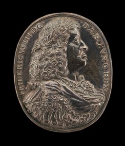 Fredrik III, 1609-1670, Tanskan ja Norjan kuningas 1648 [kannepuoli], n. 1648. tekijältä Master H.L.T.