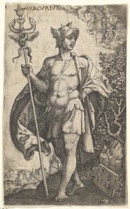Merkurius julkaisusta The Gods Who Presid Over the Planets, 1528.