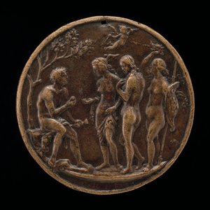 Pariisin tuomio, 1400-luvun toinen puoli. tekijältä Master IO.FF.