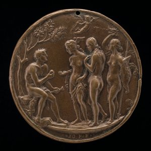 Pariisin tuomio, 1400-luvun toinen puoli. tekijältä Master IO.FF.