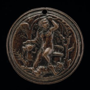 Allegorinen kohtaus, 1500-luku. tekijältä Master I.S.A.