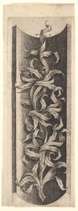 Foliate Ornament, n. 1465-90. tekijältä Master W. with the Key